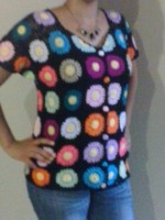 BLUSA "JARDIN DE NOCHE"